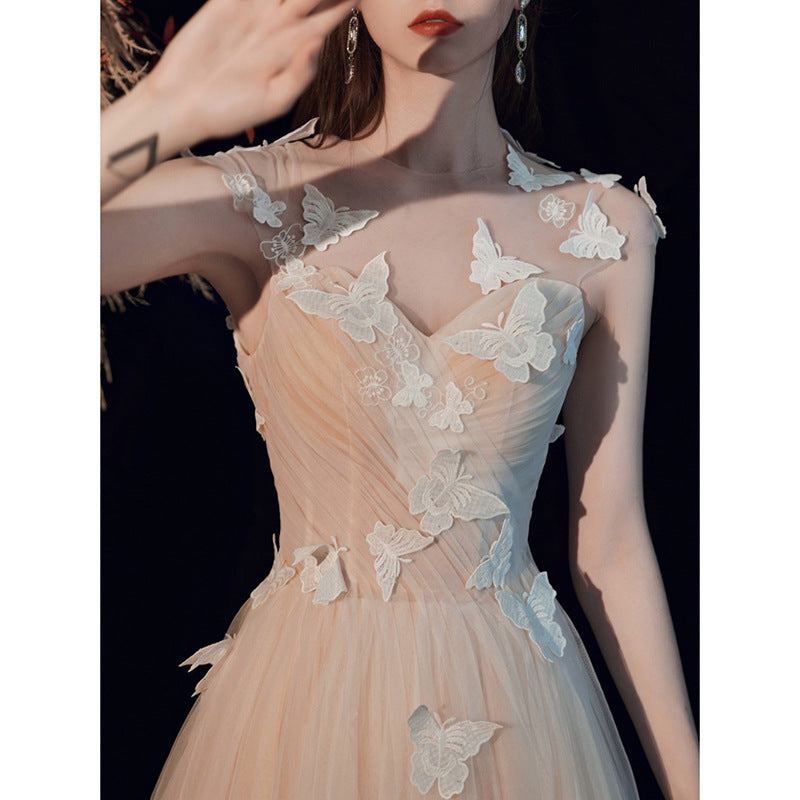 One-Shoulder-Burgund-langes Abschlussball-Kleid-Schnür-Abend-Kleid 20