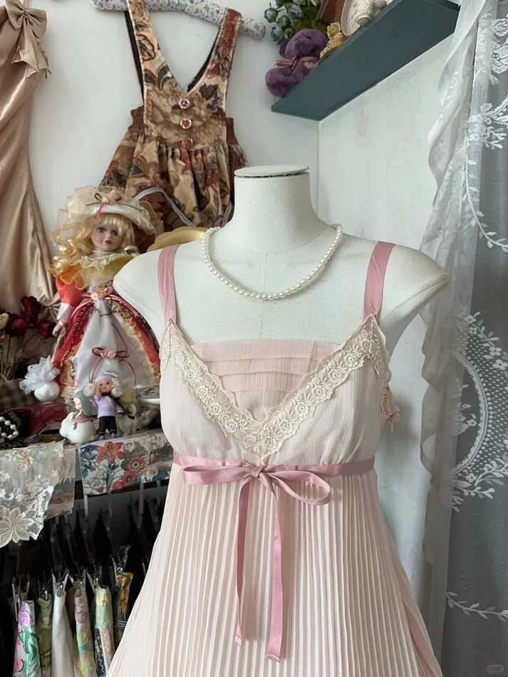 A Line Pink Outfit Vintage Short Party Dress Homecoming Dress J7009