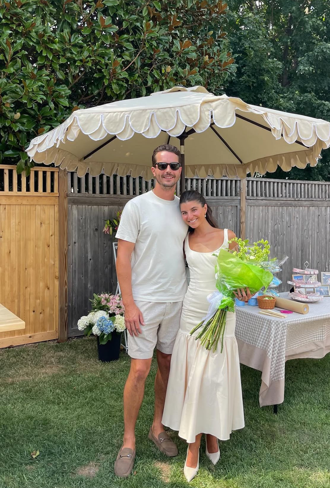 Elegant Mermaid Satin Long Prom Dress Ivory Wedding Dress J7963