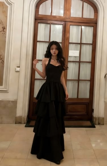 Trägerloses silbernes Vintage-Abendkleid, A-Linie, Geburtstagskleid J9370