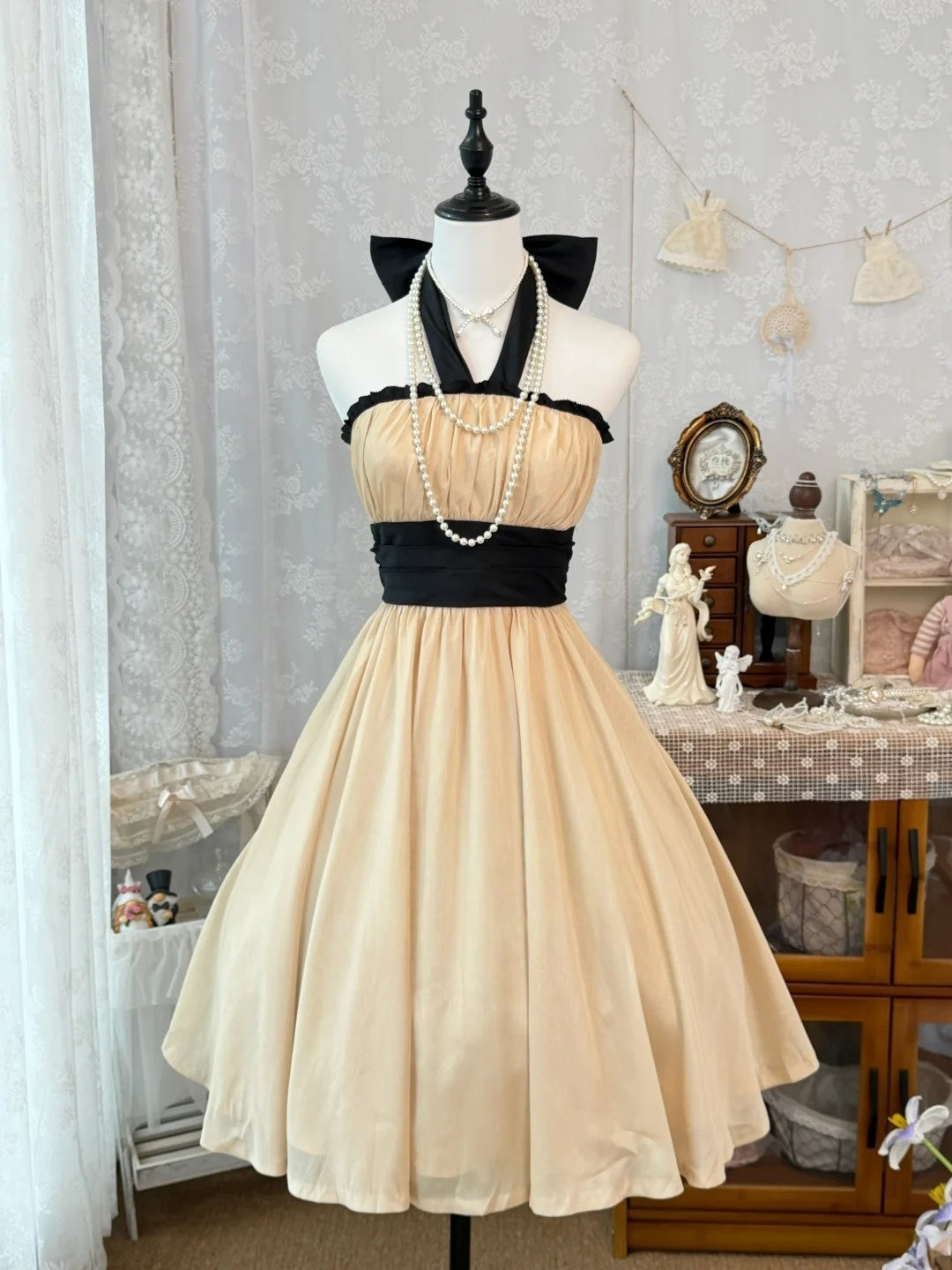 halter dress formal short A Line Homecoming Birthday Dress J10499 🌸Elegant blush pink bridesmaid Perfect for homecoming or ClothingSize:large Name/Description:Hannah F Custom - Chana Marelus 