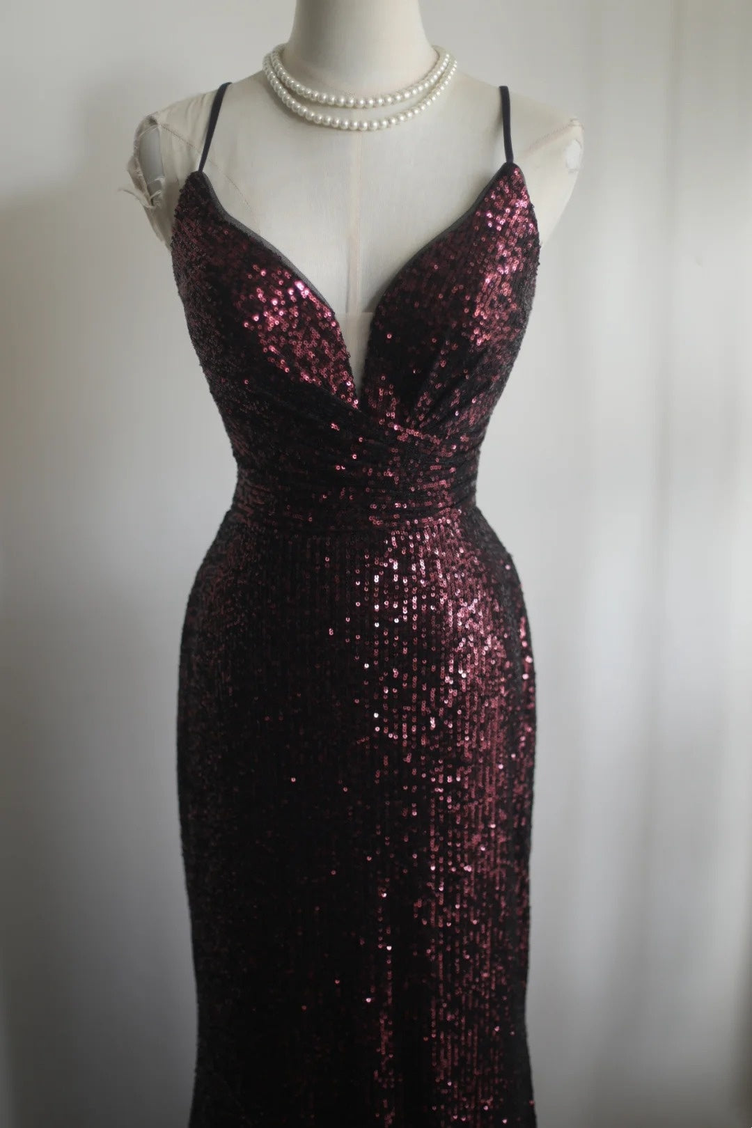 Robe de bal bustier violette en satin avec appliques, robe de soirée formelle J9413
