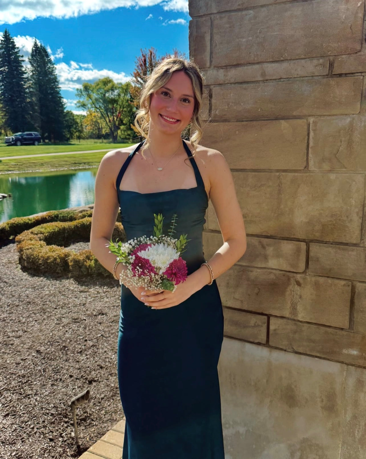 Robe de bal bustier violette en satin avec appliques, robe de soirée formelle J9413