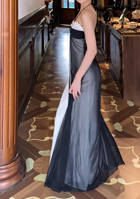 Robe de bal bustier violette en satin avec appliques, robe de soirée formelle J9413