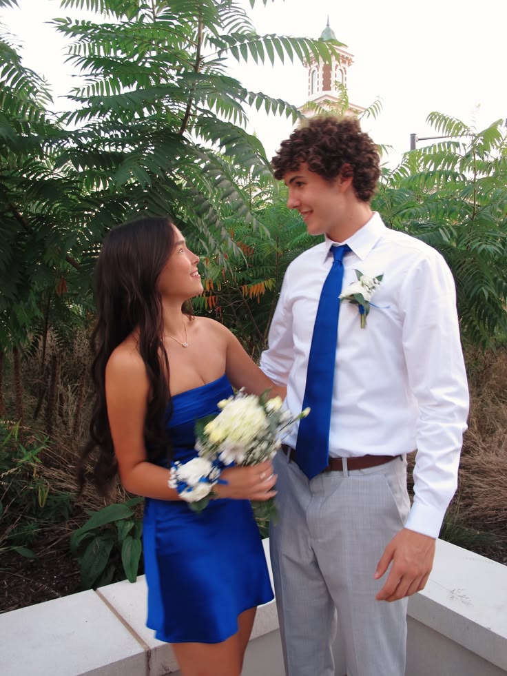 Strapless Navy Blue Satin Homecoming Dress Short Party Dress J11483