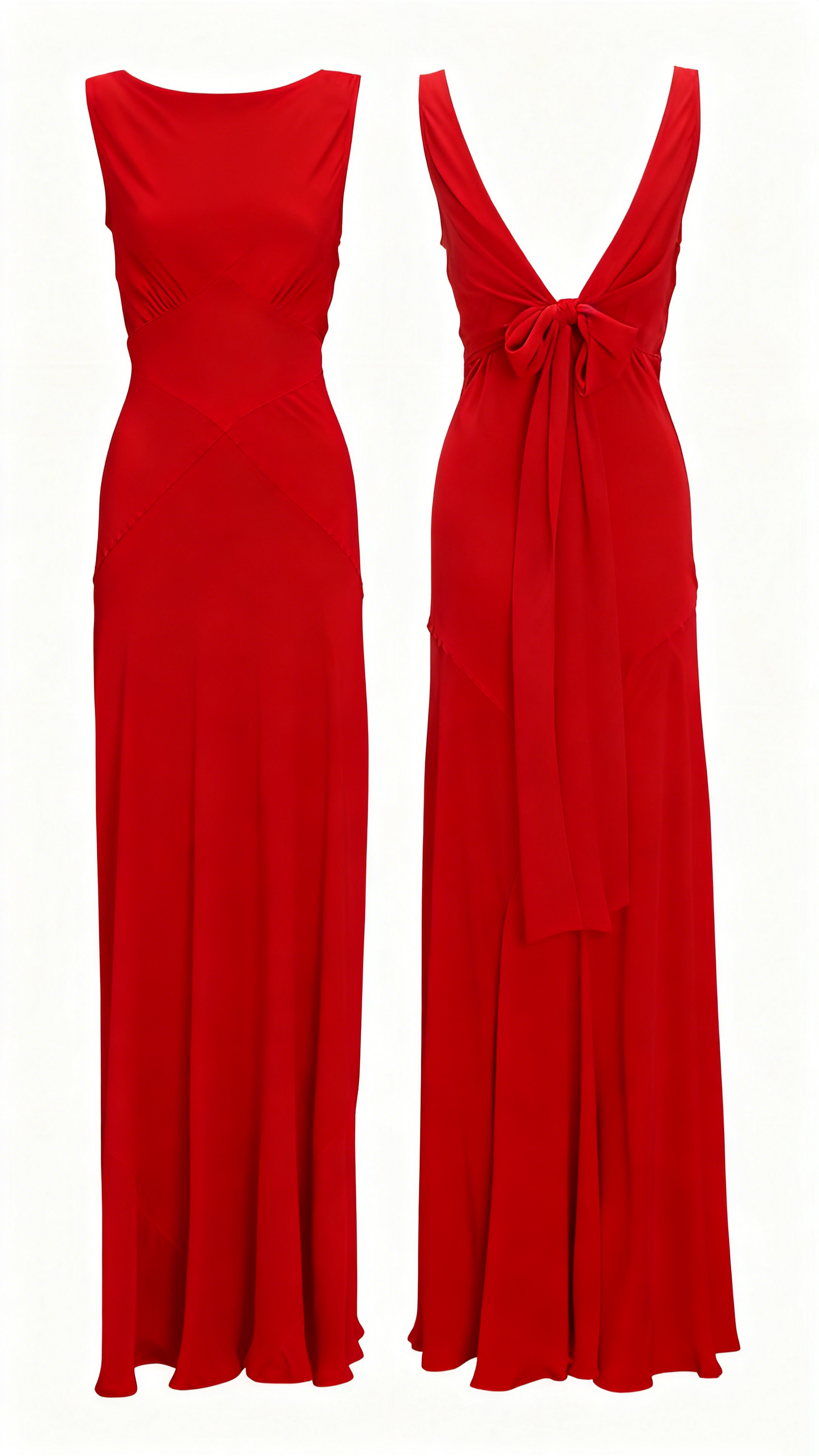 Robe de bal longue rose en mousseline de soie avec dos en V, élégante robe de demoiselle d'honneur J4715