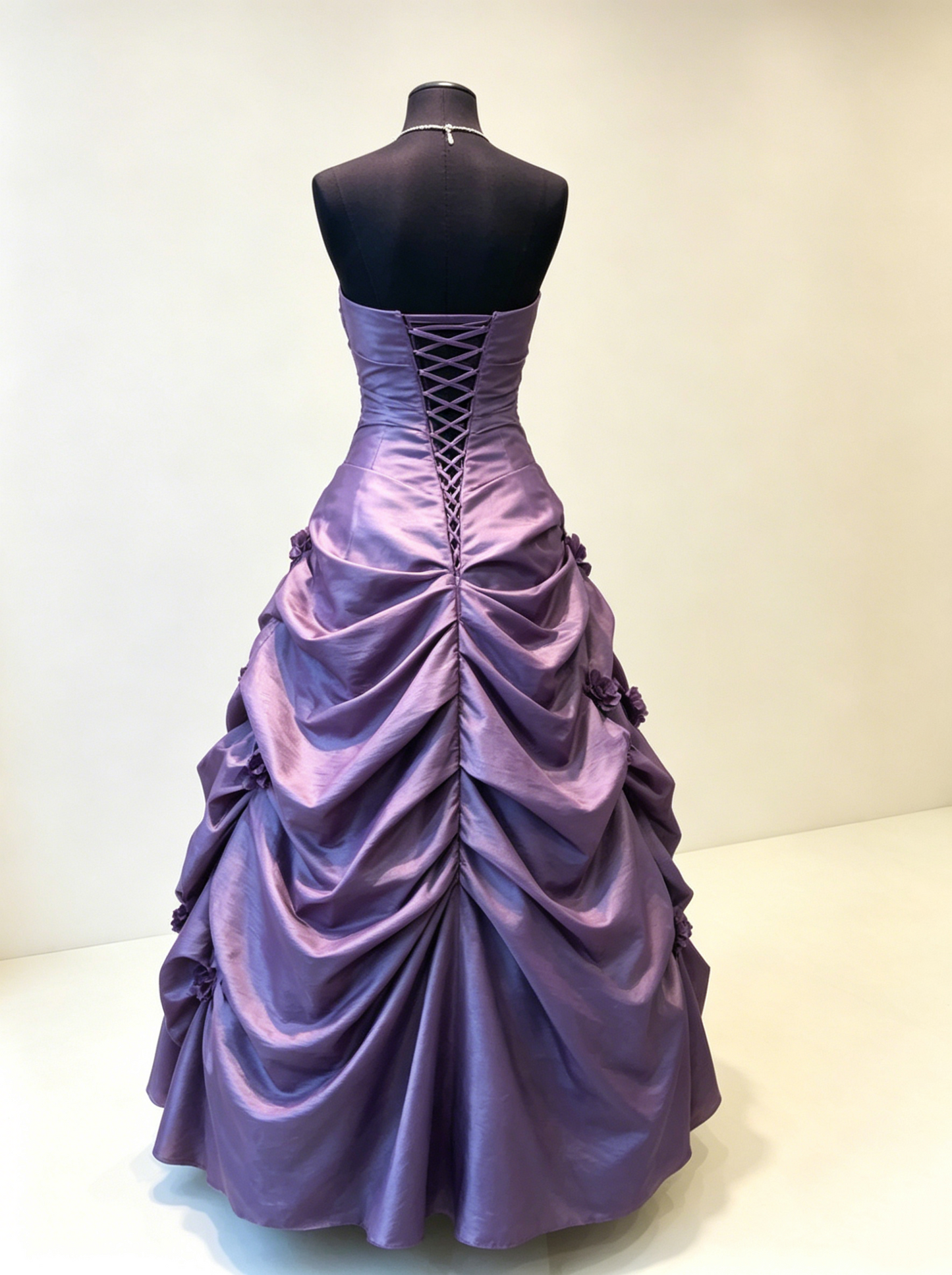 Gorgeous Strapless A-Line Vintage Long Prom Dress J8180