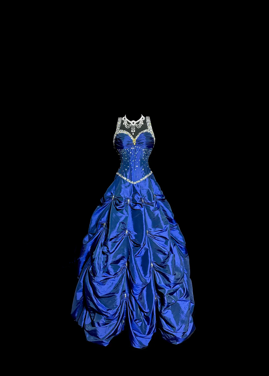 Beaded Straps Royal Blue Prom Dress Sweet 16 Birthday Ball Gown J8944 –  JulyProm