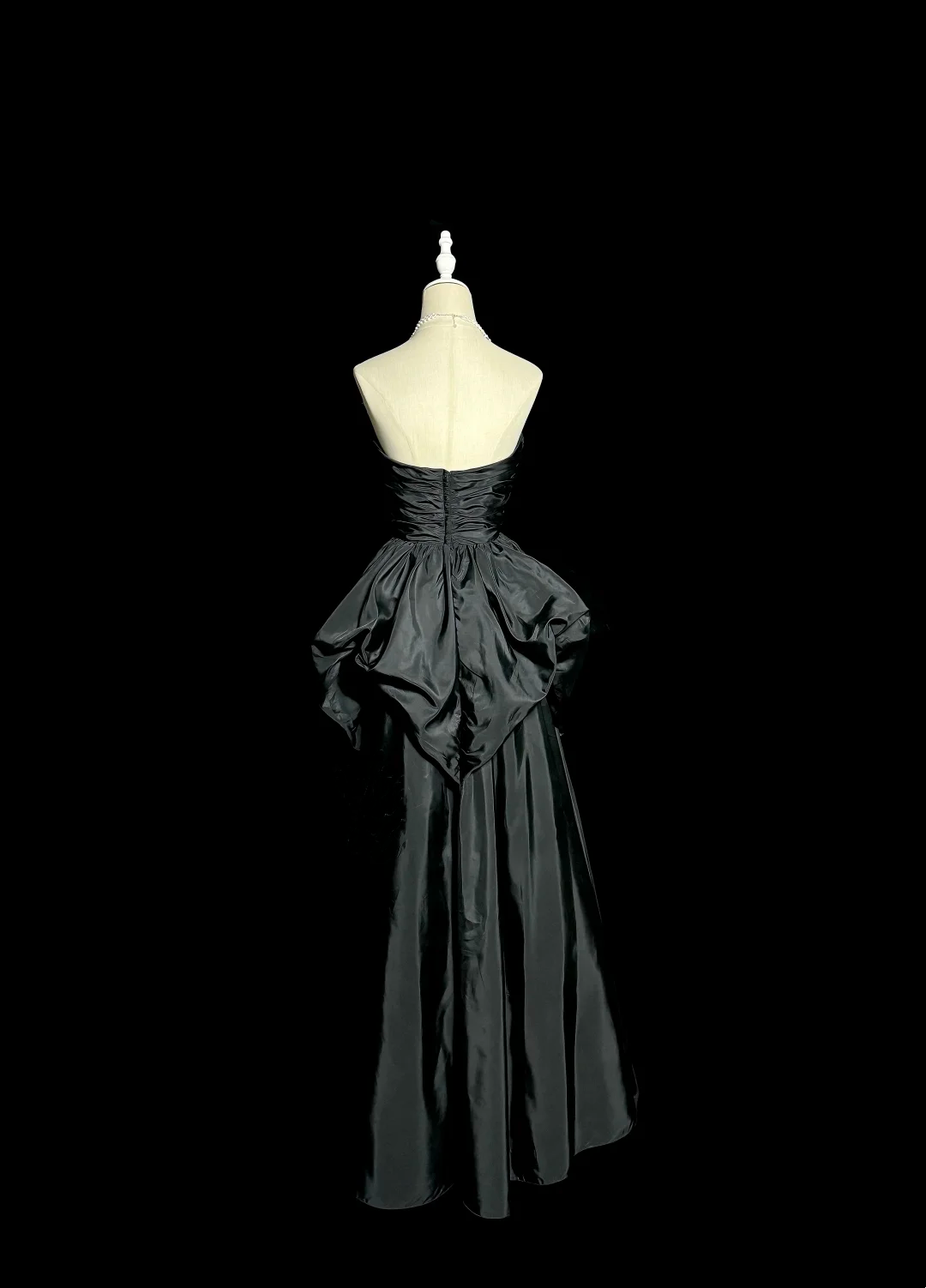Rosa Etuikleid, lang, mit Seitenschlitz, Satin, formelles Kleid J8820