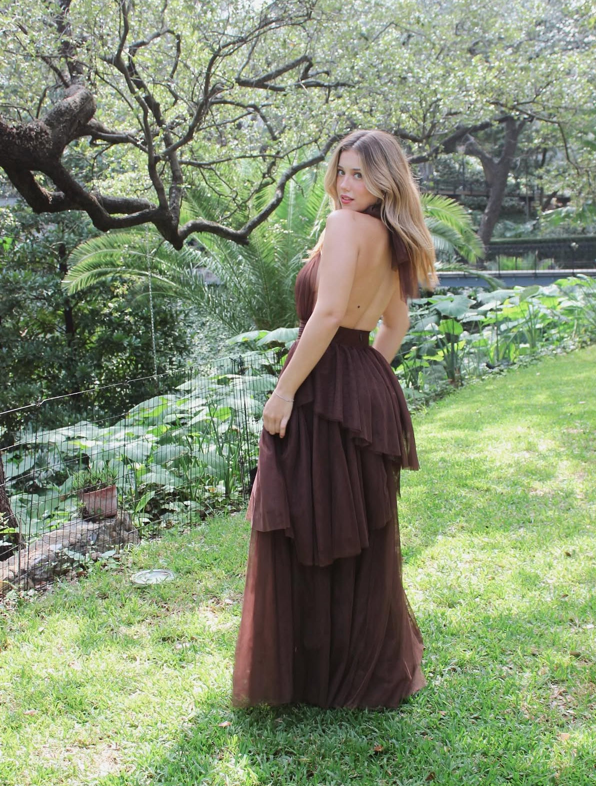 Rosa Etuikleid, lang, mit Seitenschlitz, Satin, formelles Kleid J8820