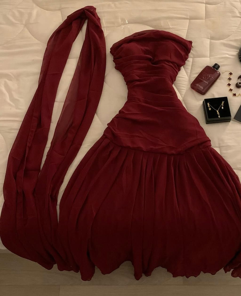 Rosa Etuikleid, lang, mit Seitenschlitz, Satin, formelles Kleid J8820