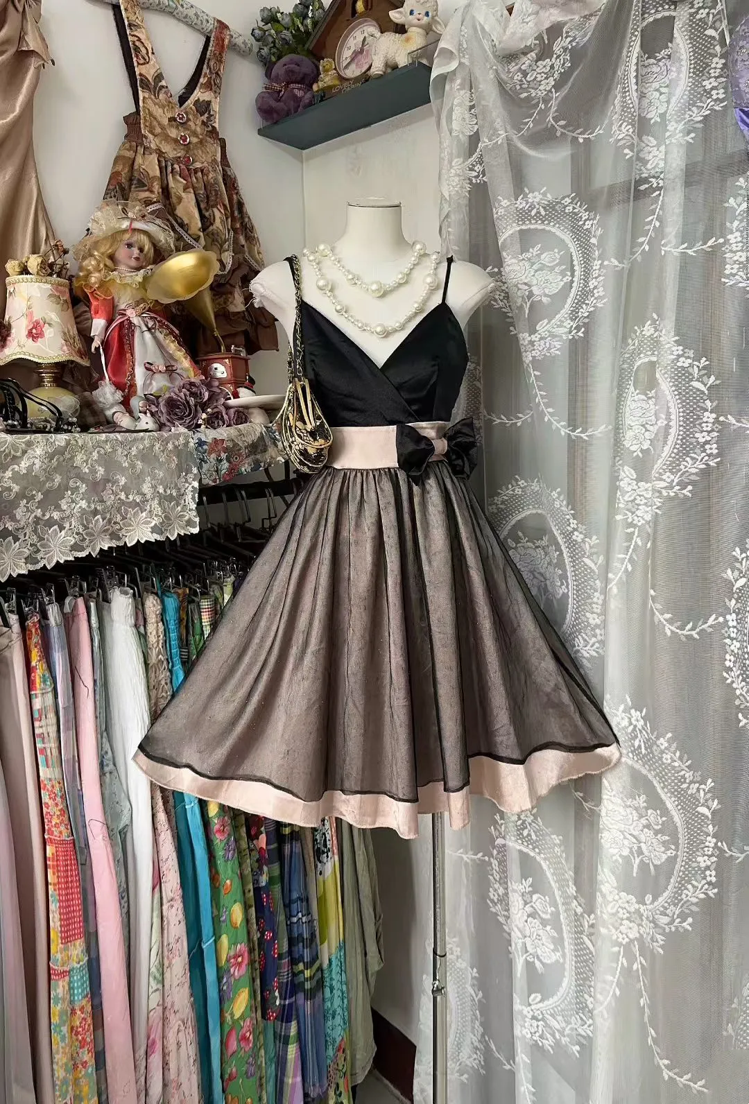 Robe de soirée fourreau noire sexy longue avec fente J8826