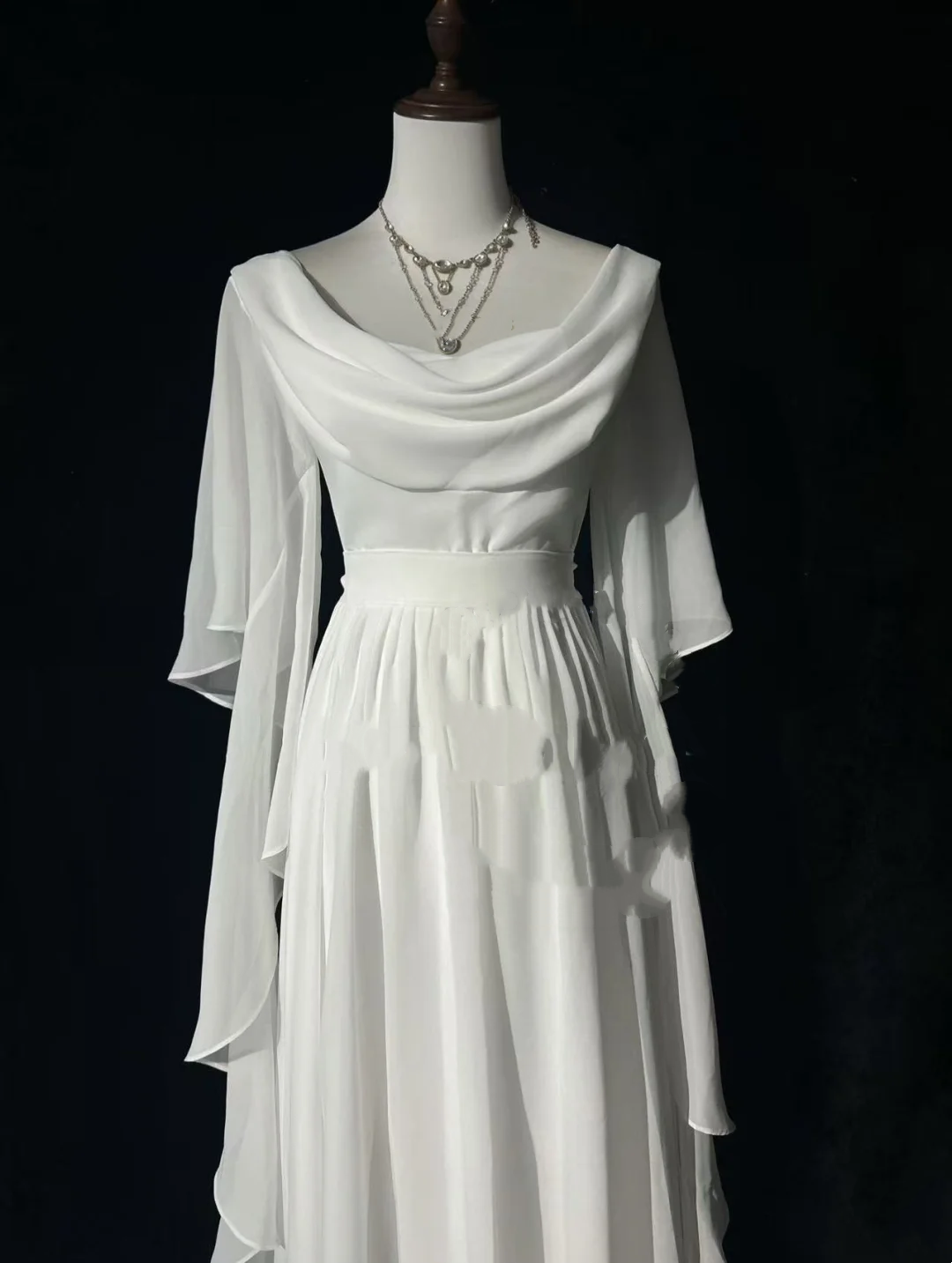 Rosa Etuikleid, lang, mit Seitenschlitz, Satin, formelles Kleid J8820