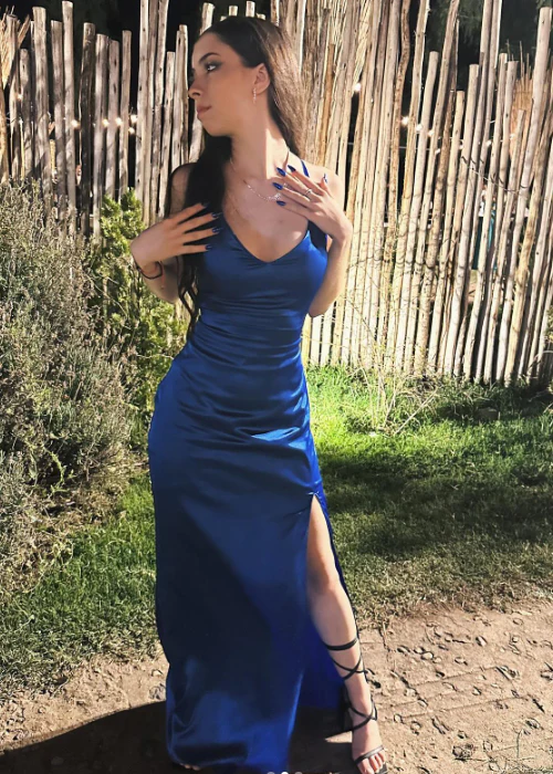 Robe de bal bustier violette en satin avec appliques, robe de soirée formelle J9413