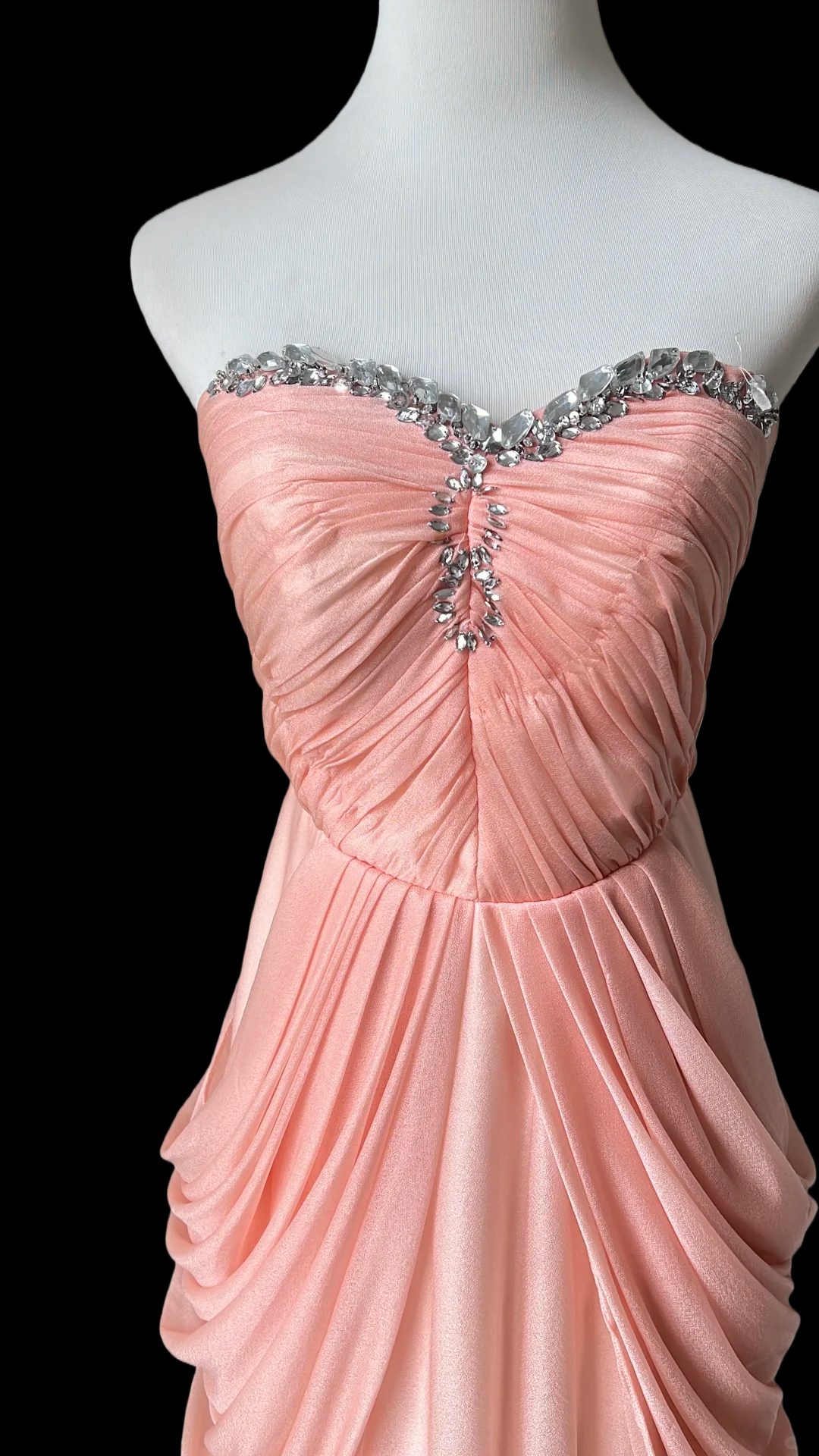 Robe de bal bustier violette en satin avec appliques, robe de soirée formelle J9413