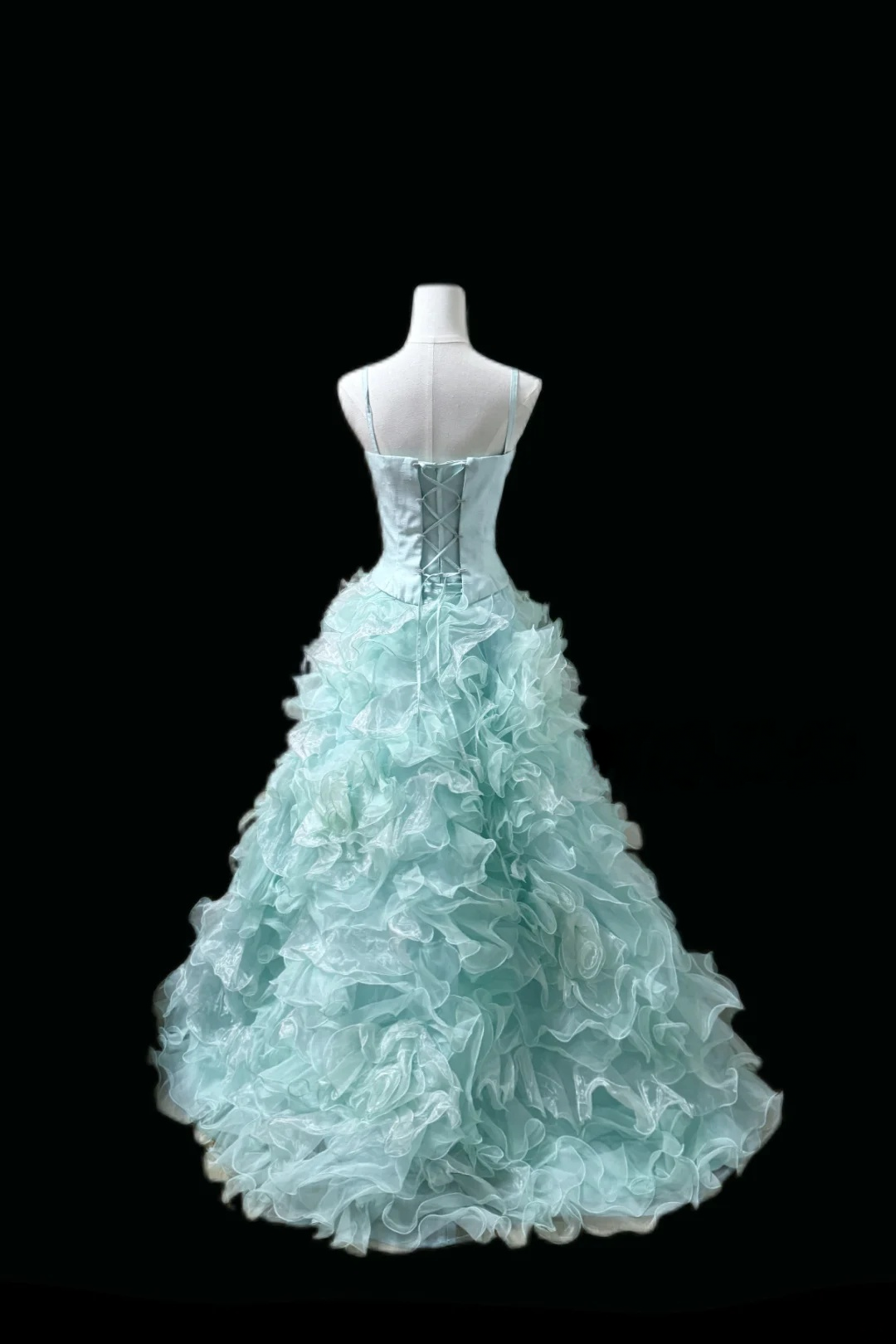 Robe de bal bustier violette en satin avec appliques, robe de soirée formelle J9413