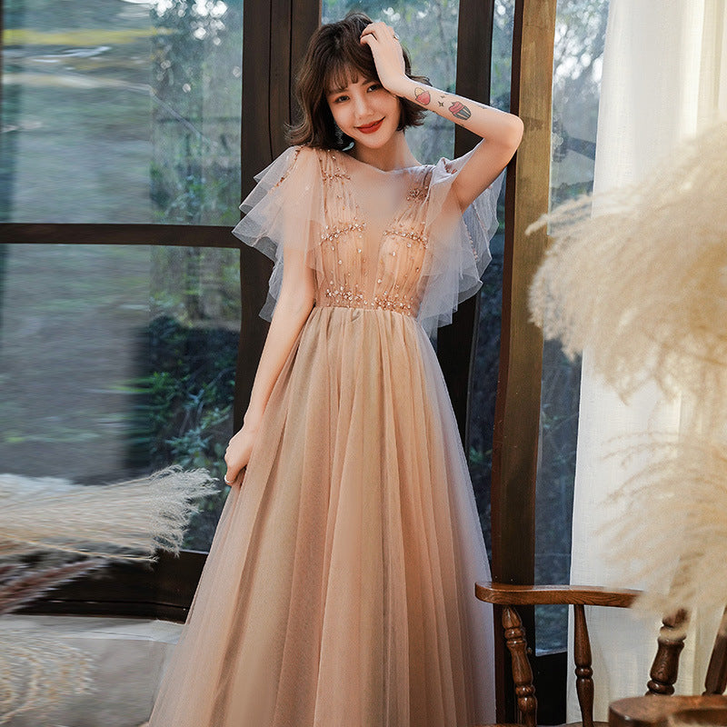 One-Shoulder-Burgund-langes Abschlussball-Kleid-Schnür-Abend-Kleid 20