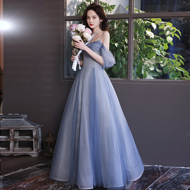 One-Shoulder-Burgund-langes Abschlussball-Kleid-Schnür-Abend-Kleid 20