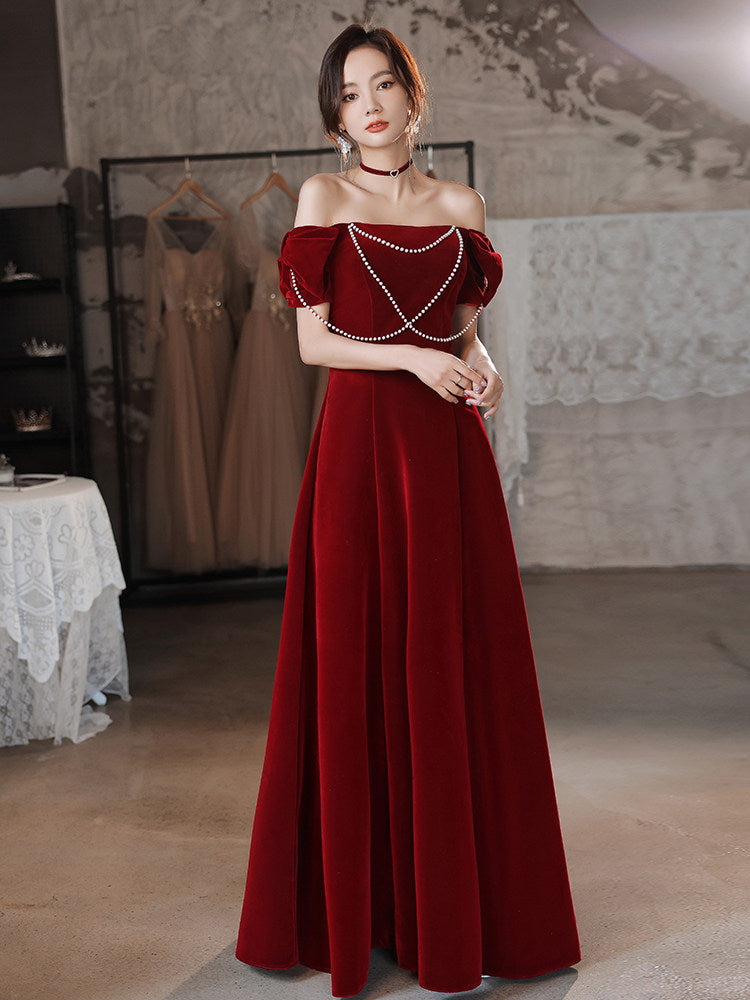 Trägerloses silbernes Vintage-Abendkleid, A-Linie, Geburtstagskleid J9370