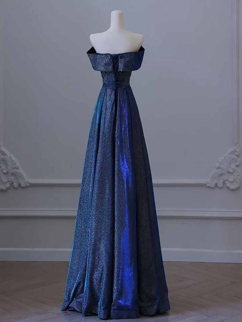Robe de bal bustier violette en satin avec appliques, robe de soirée formelle J9413