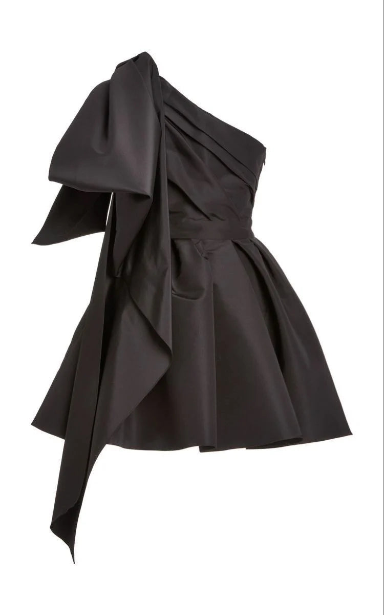 Trägerloses silbernes Vintage-Abendkleid, A-Linie, Geburtstagskleid J9370