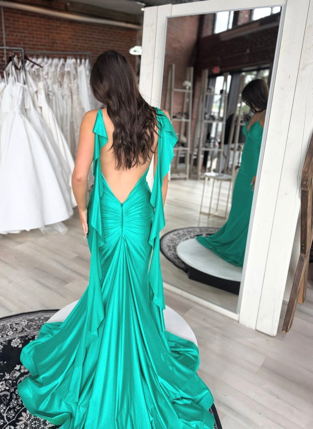 Robe de bal bustier violette en satin avec appliques, robe de soirée formelle J9413