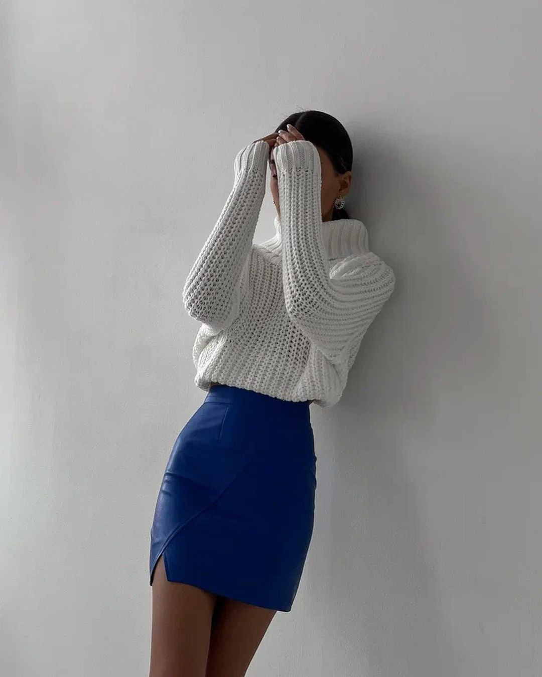 Autumn and Winter Turtleneck Loose Casual Long-sleeved Sweater 1831