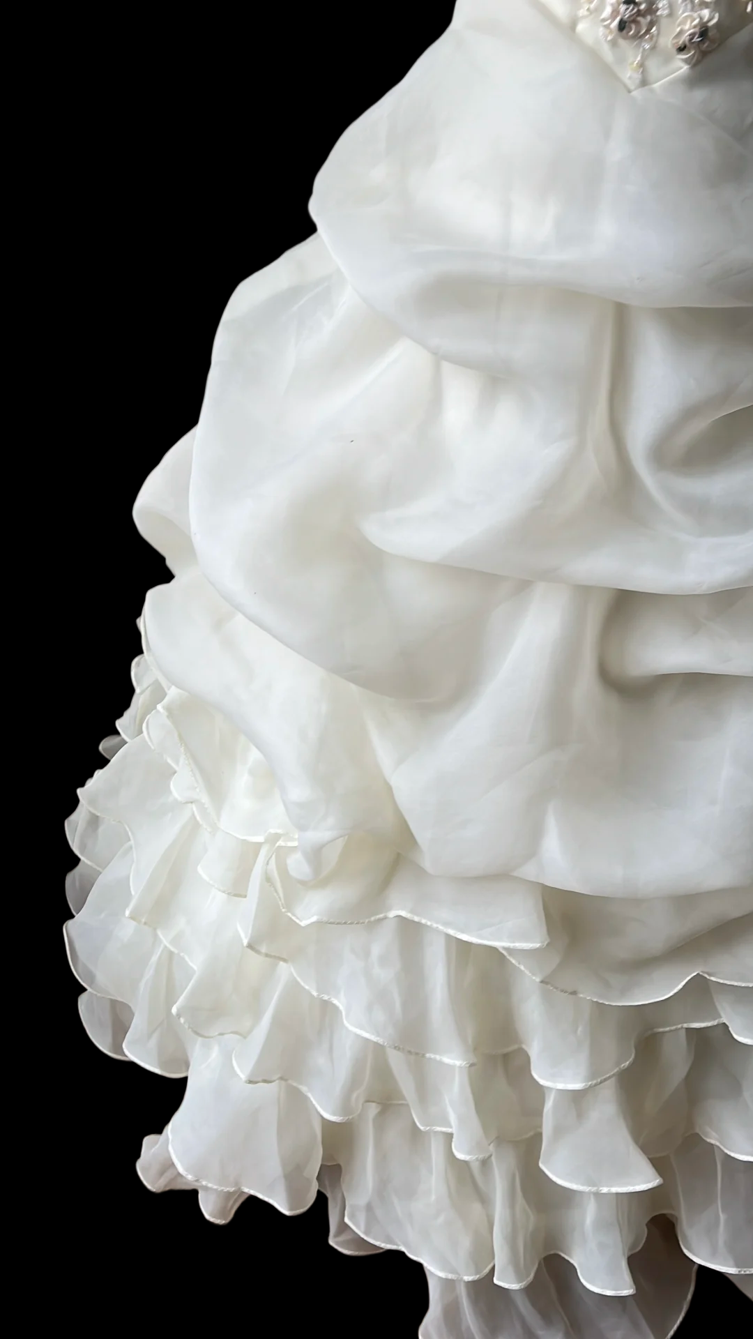 Robe de bal bustier violette en satin avec appliques, robe de soirée formelle J9413