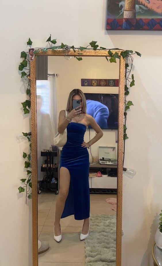 Robe de bal bustier violette en satin avec appliques, robe de soirée formelle J9413