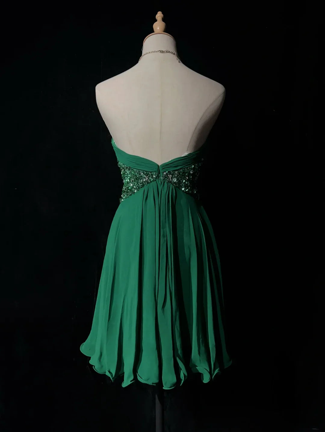 Sweetheart A Line Green Retro Homecoming Dress J11030