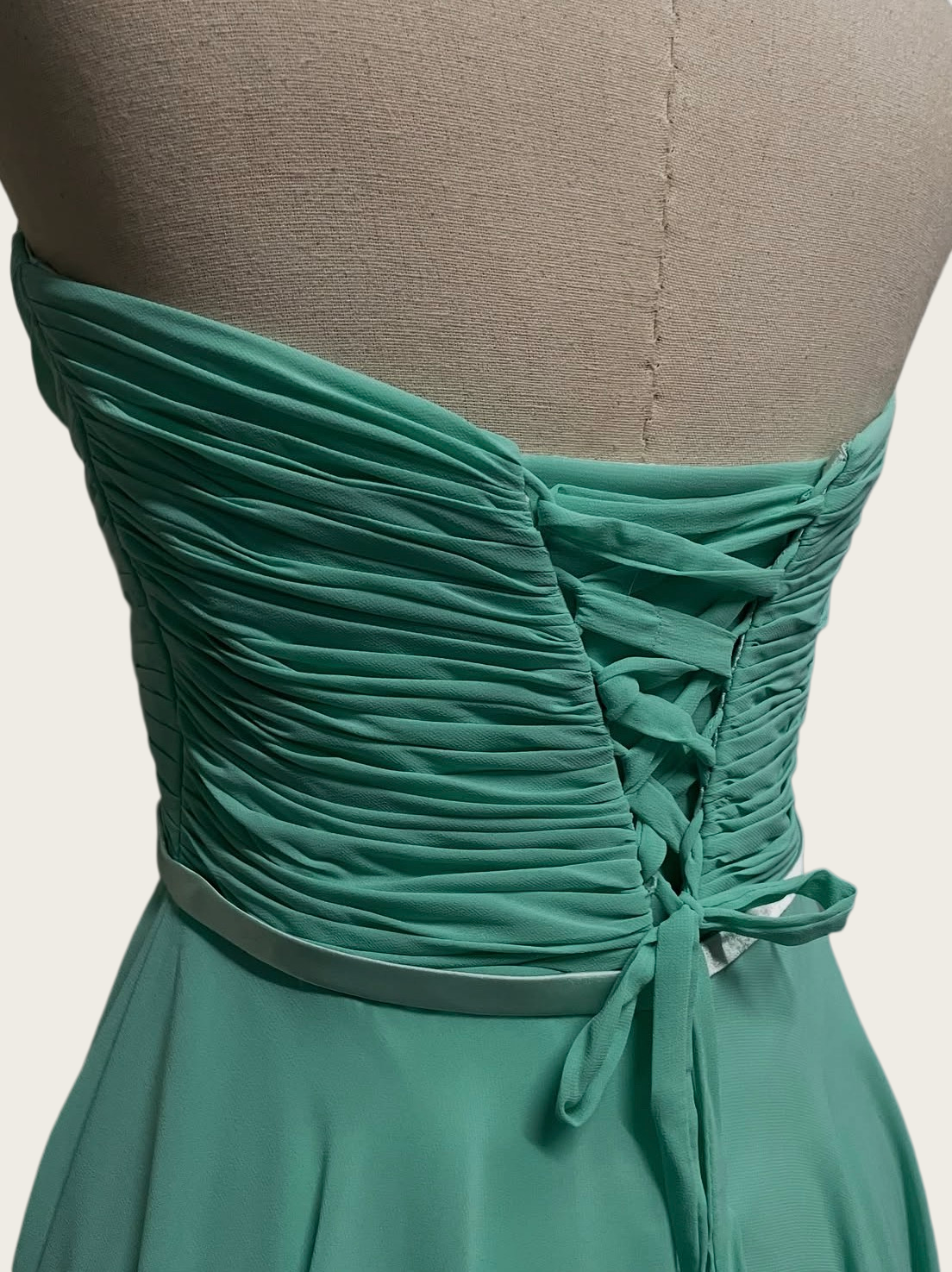 Trägerloses silbernes Vintage-Abendkleid, A-Linie, Geburtstagskleid J9370