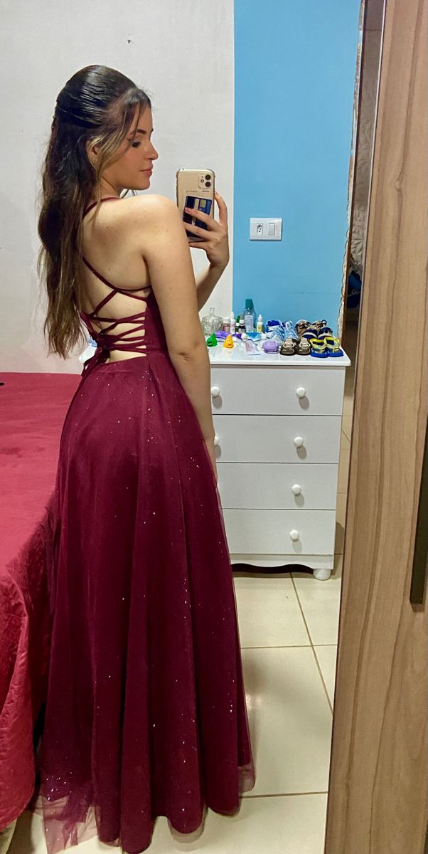 Robe de bal bustier violette en satin avec appliques, robe de soirée formelle J9413
