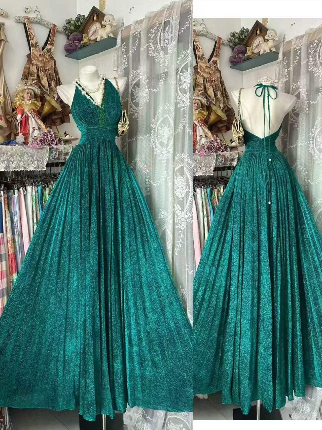 Robe de bal bustier violette en satin avec appliques, robe de soirée formelle J9413