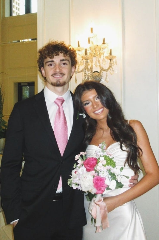 Spaghettiträger Weißes Etuikleid für den Heimkehrbereich Mini-Geburtstagskleid J8284