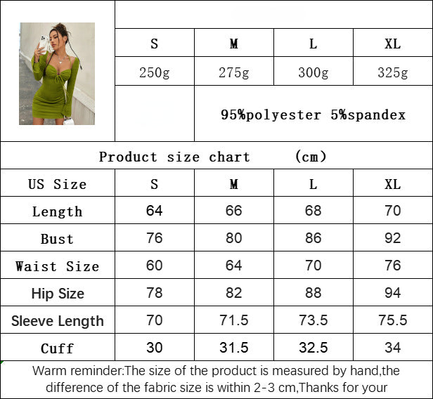 Robe fendue à manches longues et dos ouvert, taille 828