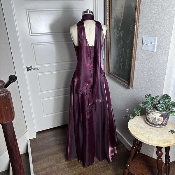 Strapless A Line Simple Long Prom Dress Formal Party Dress J8155