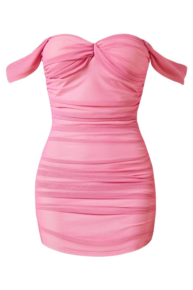 Robe fourreau courte rose à épaules dénudées, robe de soirée formelle J4352