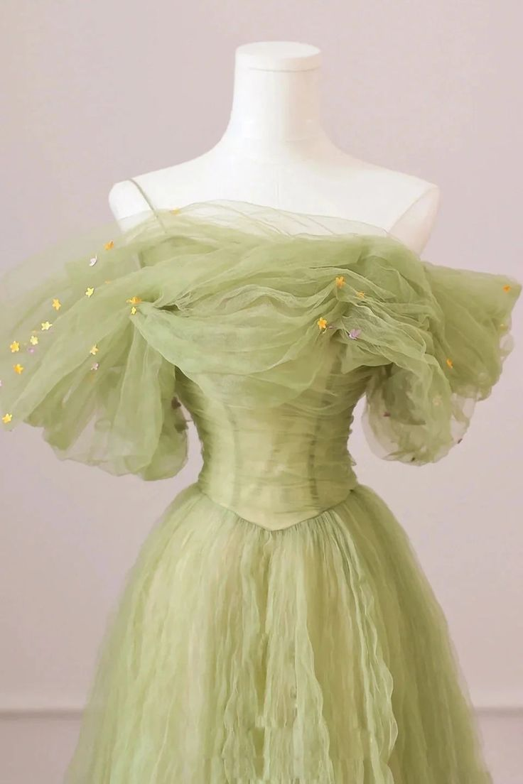 Off The Shoulder Tulle Long Prom Dresses Formal Evening Dresses J4280