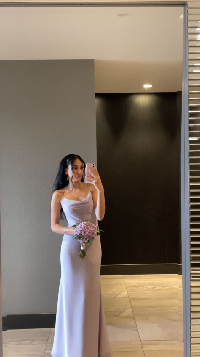 Spaghettiträger Chiffon Meerjungfrau Langes Ballkleid J5400