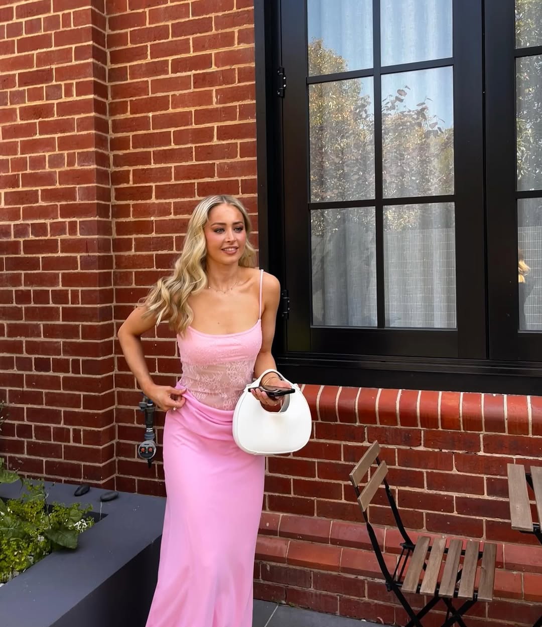 Robe de bal sirène rose longue en dentelle, tenue de soirée formelle J5590