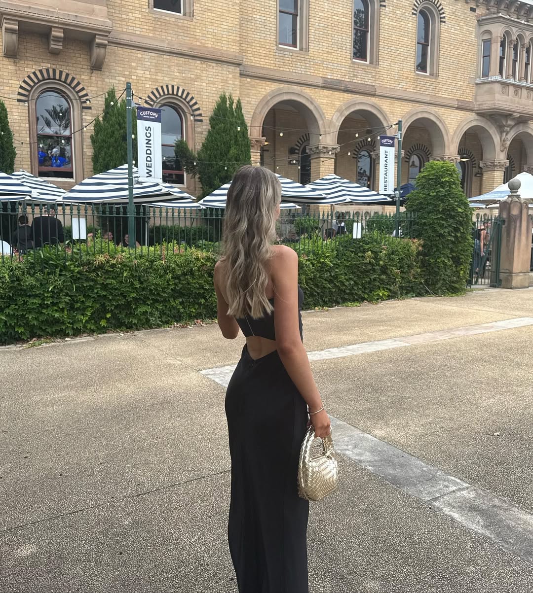 Trägerloses schwarzes Etuikleid, langes Ballkleid, Abendkleid J5609