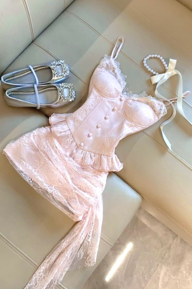 white christmas dresses Baby Pin Satin Corset Dress, Corset Party Dress, Lacing Back Gown, Birthday Outfit with Big Bow 12 / Red main image 0