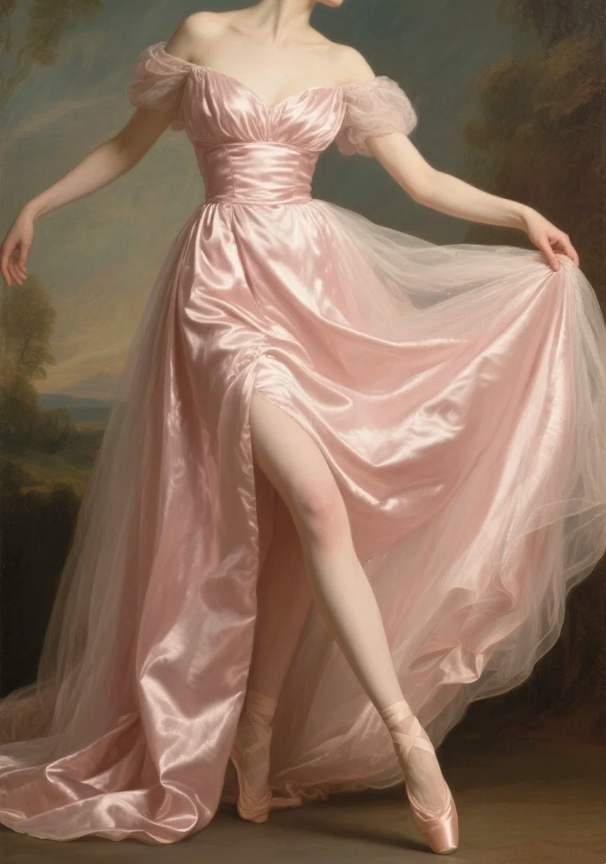 Robe de bal longue rose en satin à épaules dénudées, robe de soirée élégante J8734