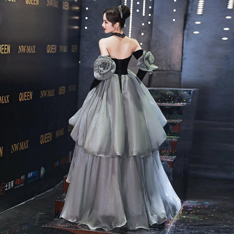 Ball Gown Elegant Princess Long Dress Formal Prom Dress Evening Gown 88 - JulyProm