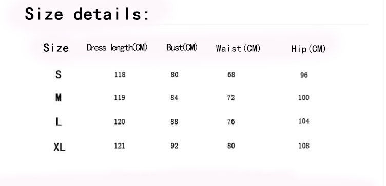 Retro design women dress long knee suspender dress 6 - JulyProm