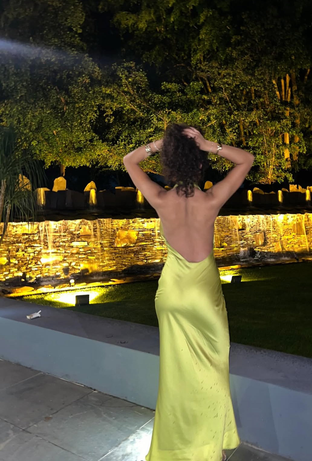 Neckholder-Ballkleid mit rückenfreiem Rücken und Satin-Abschlussballkleid, formelles Partykleid J7876