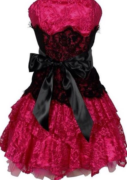 A Line Lace Short Prom Dress Birthday Party Dress Homecoming Dress J7663