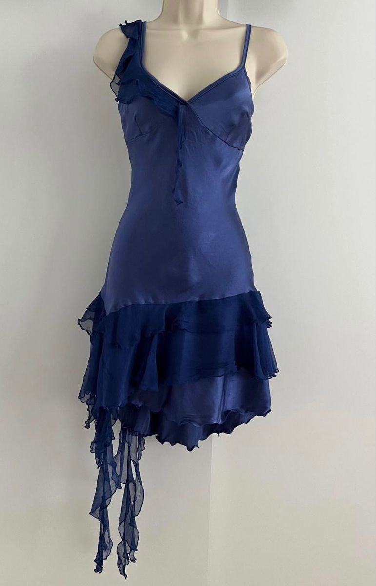 Royal Blue A Line Homecoming Dress Satin Short Dress J7572