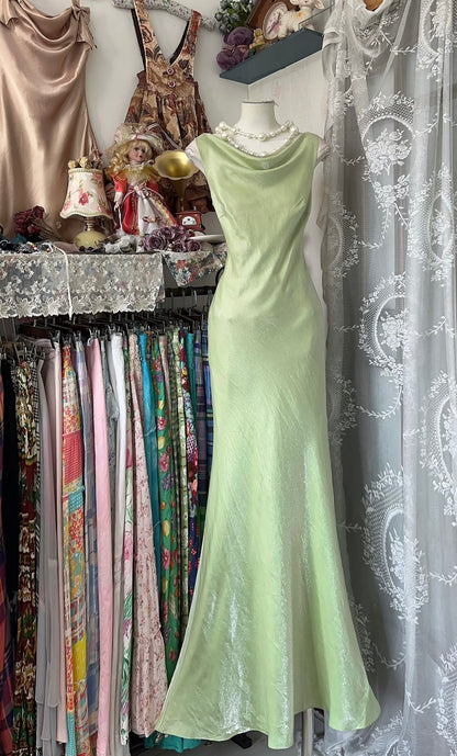 Robe de bal sirène verte, robe d'anniversaire formelle J7656