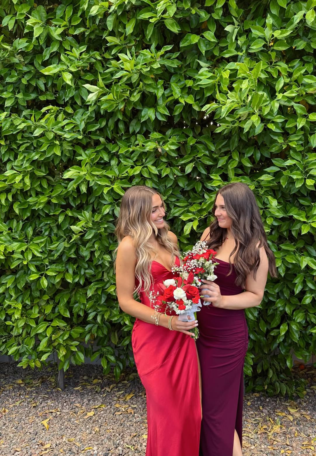 Red Sheath Satin Long Prom Dress Graduation Dress J7974